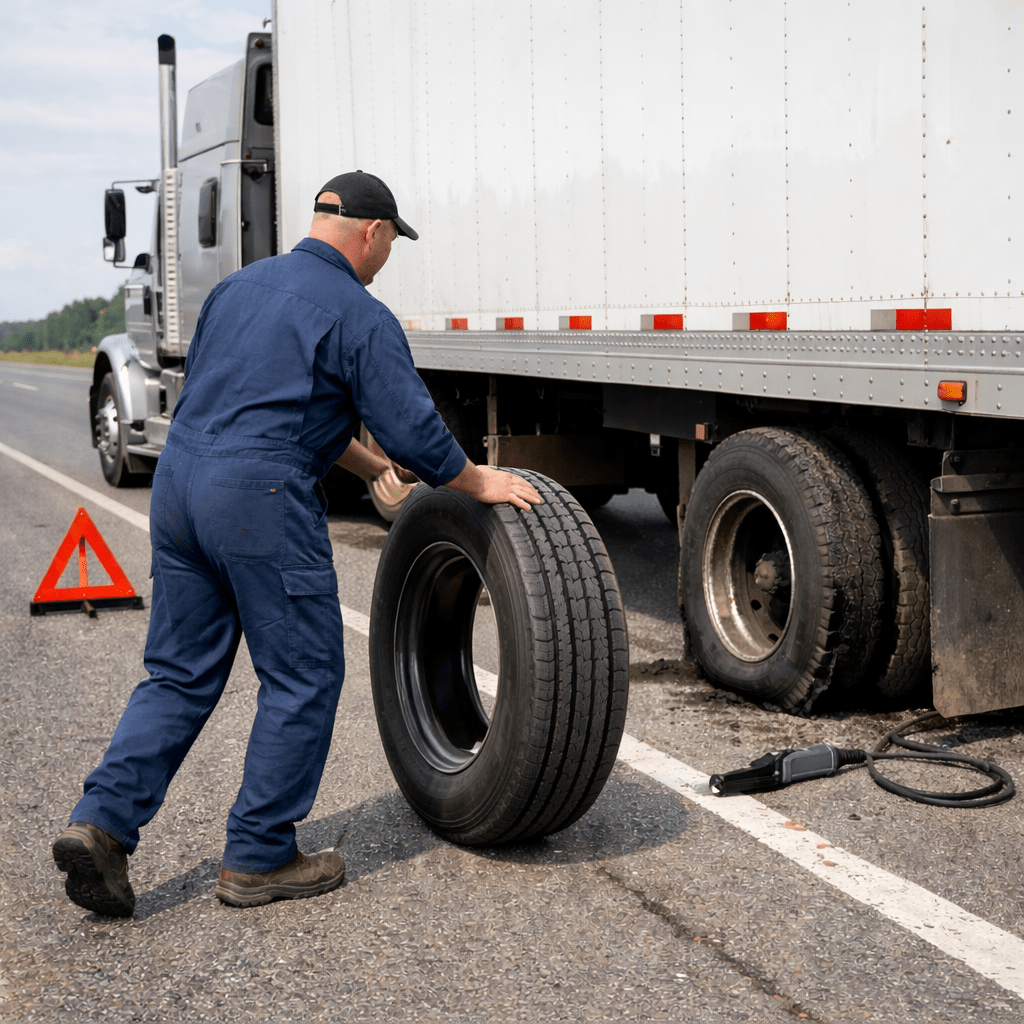 Emergency Truck Tire Service Near Me